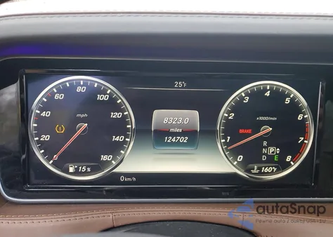 2015 Mercedes-Benz S 550 4Matic z USA, uszkodzony, nr VIN WDDUG8FB2FA081208